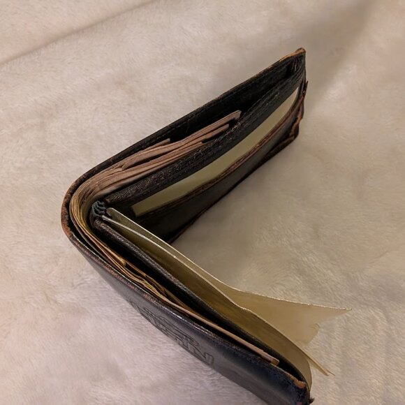 O2 ANTIQUE USN WALLET+ CALLENDAR+ WW MONEY - Picture 6 of 10